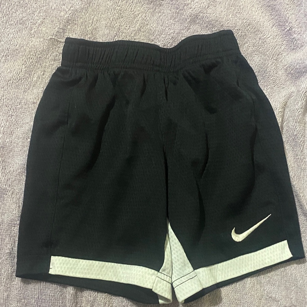 Nike Black and White Sports Shorts